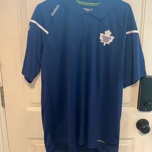Toronto Maple Leaf Reebok golf shirt